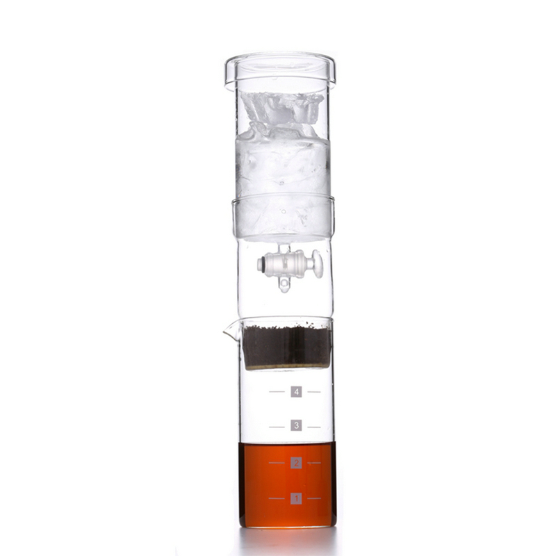 French Press Glass - Caffettiera ghiacciata per caffè freddo a