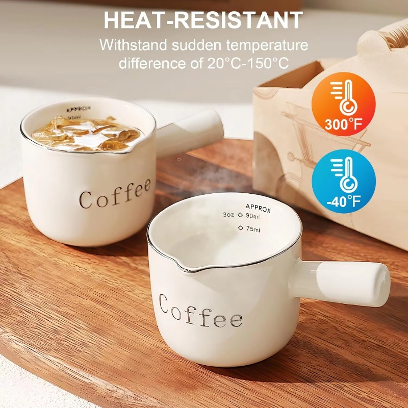 Coffee Tea Milk - Mini Tazza da Caffè in Ceramica