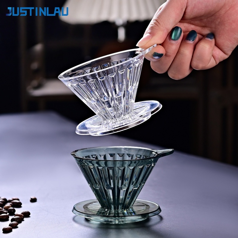 Pour Over Kettle - JUSTINLAU Dripper per Caffè in Plastica