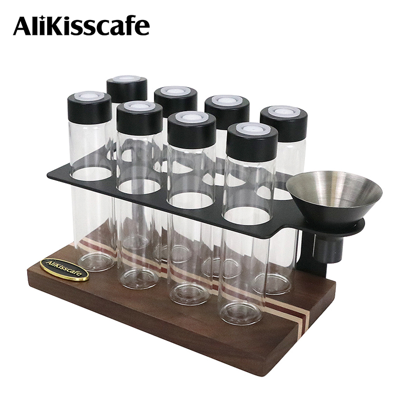 Coffee Tea Set Up - Alikisscafe Tubo di stoccaggio per chicchi