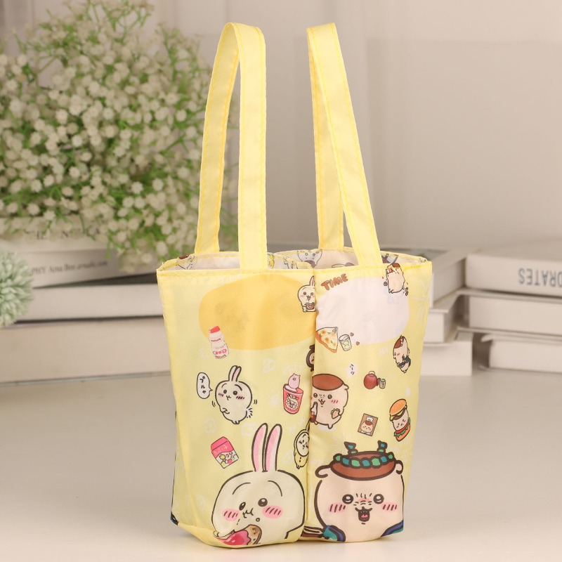 Coffee Tea Holders - Borsa Portabicchieri Pieghevole Chiikawa Usagi, Porta
