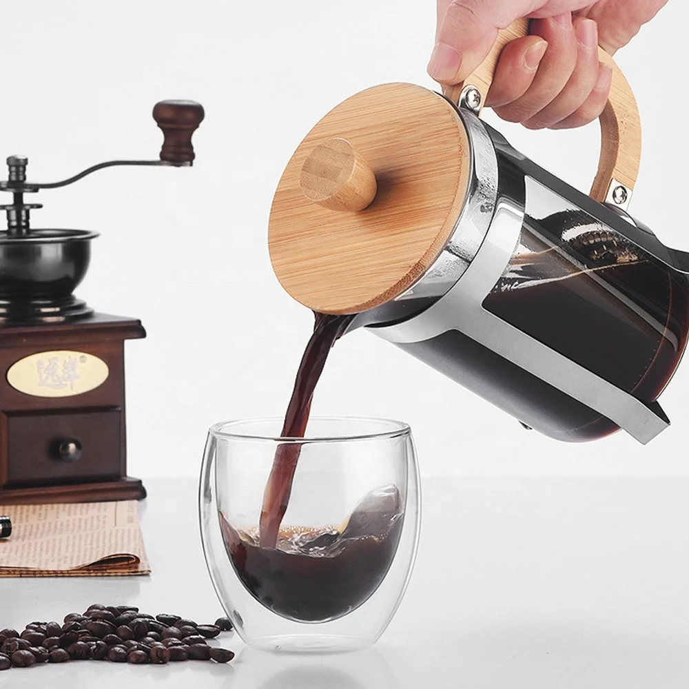 Caffettiera/Teiera a Pressione - French Press Glass recensione e prezzo