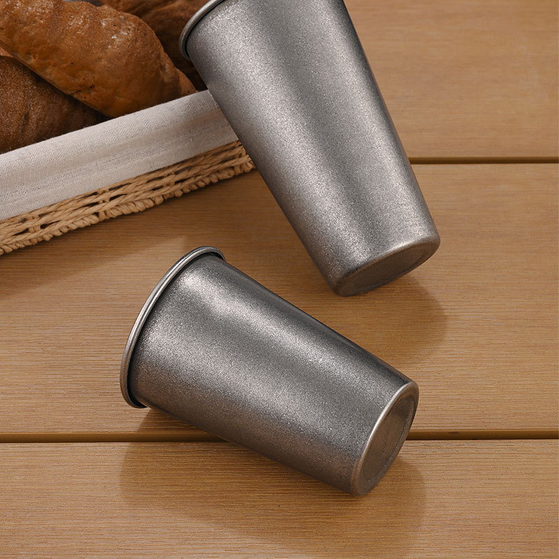 Bicchieri Retrò in Acciaio Ino - Mug Tea Coffee recensione e prezzo