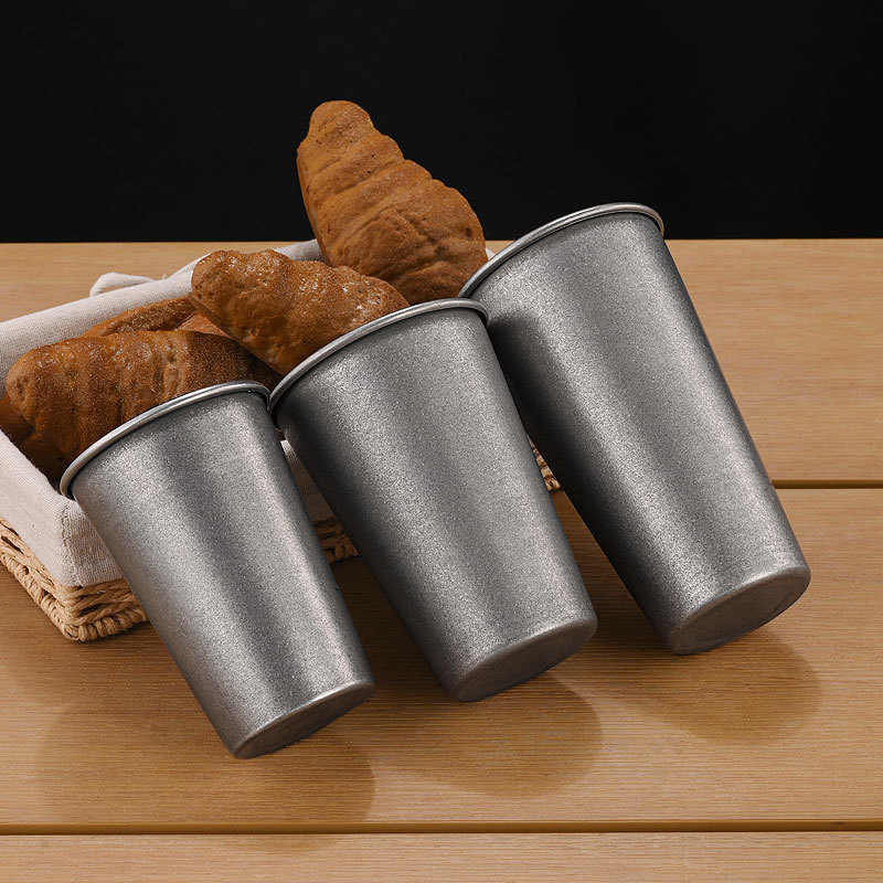 Bicchieri Retrò in Acciaio Ino - Mug Tea Coffee recensione e prezzo