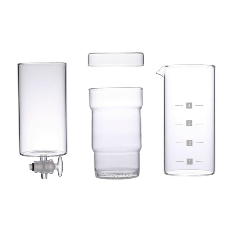 Caffettiera ghiacciata per caf - French Press Glass recensione e prezzo