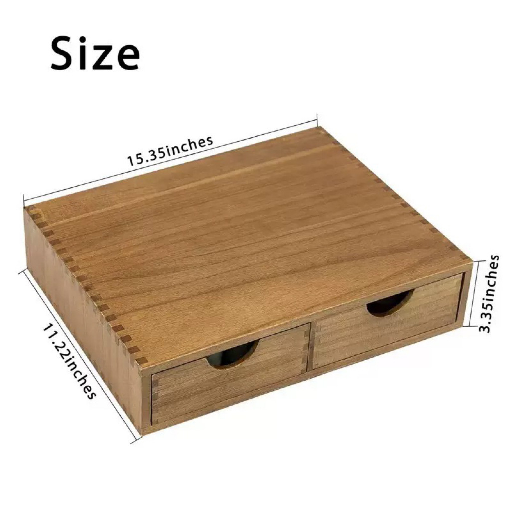 Base minimalista in legno mass - Coffee Tea Drawer Organizer recensione e prezzo