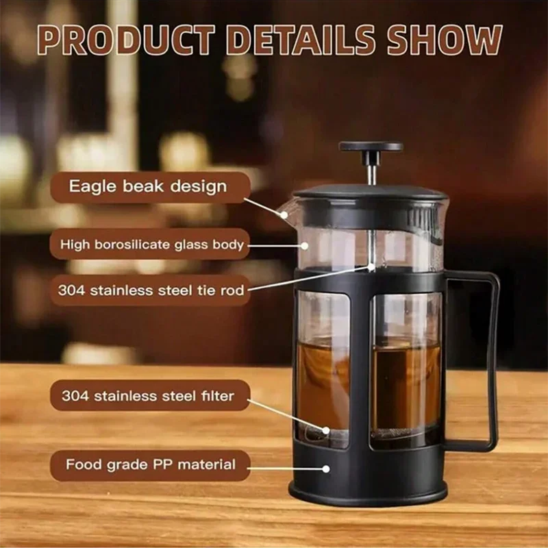 Caffettiera francese con filtr - French Press Glass recensione e prezzo