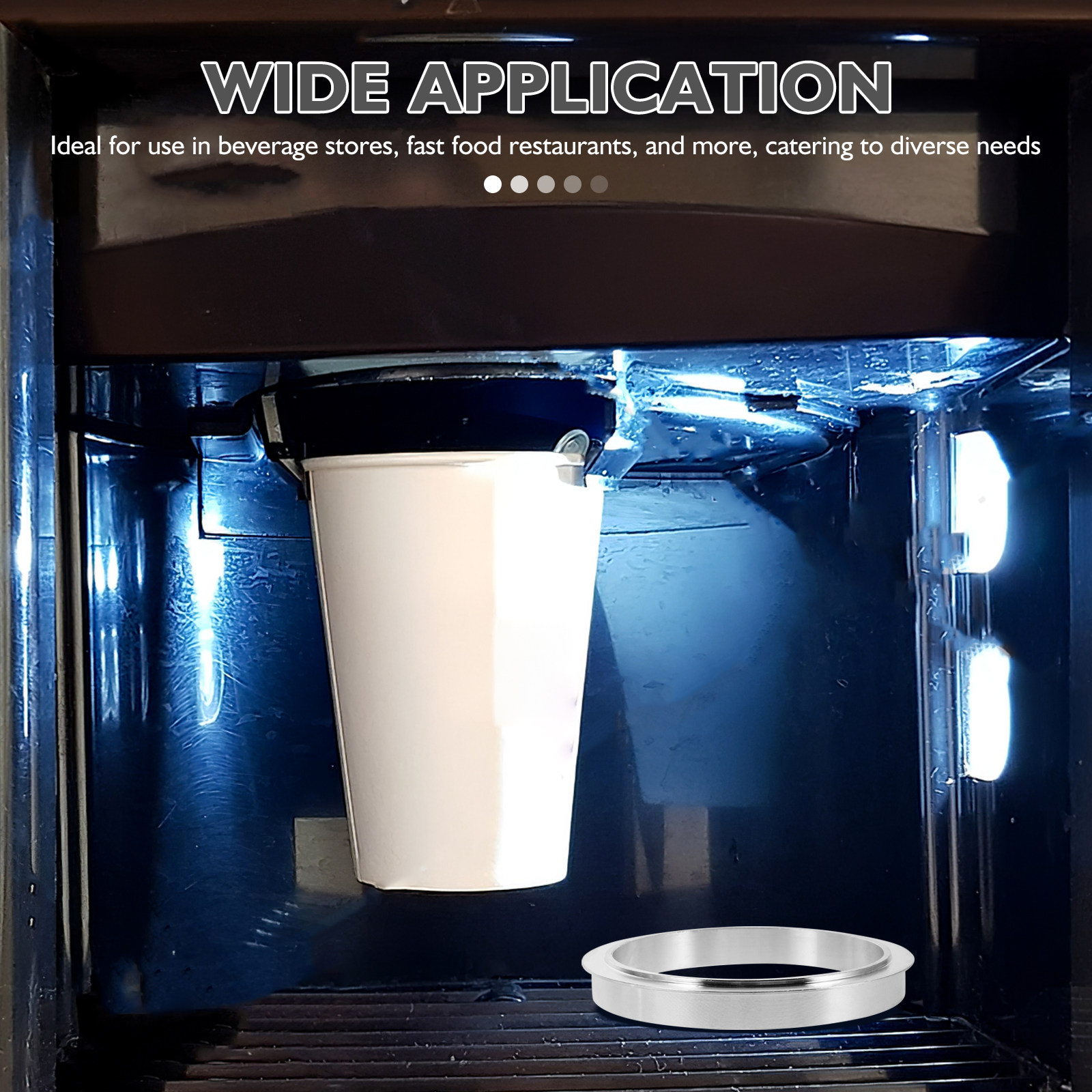 2 anelli in alluminio per macc - Coffee Tea Milk recensione e prezzo