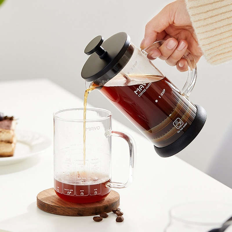 Caffettiera French Press MAVO  - French Press Glass recensione e prezzo