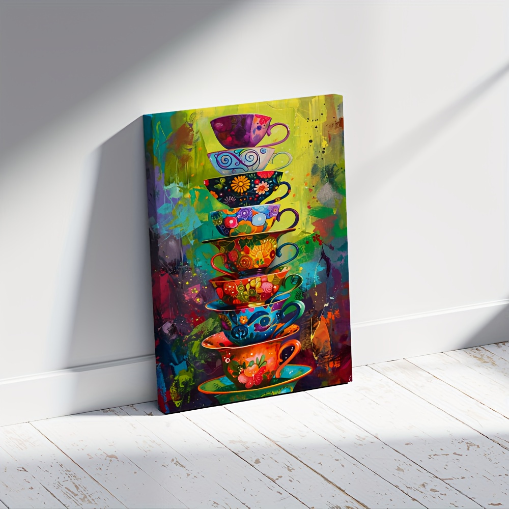 Tazze da tè colorate impilate  - Mug Tea Coffee recensione e prezzo