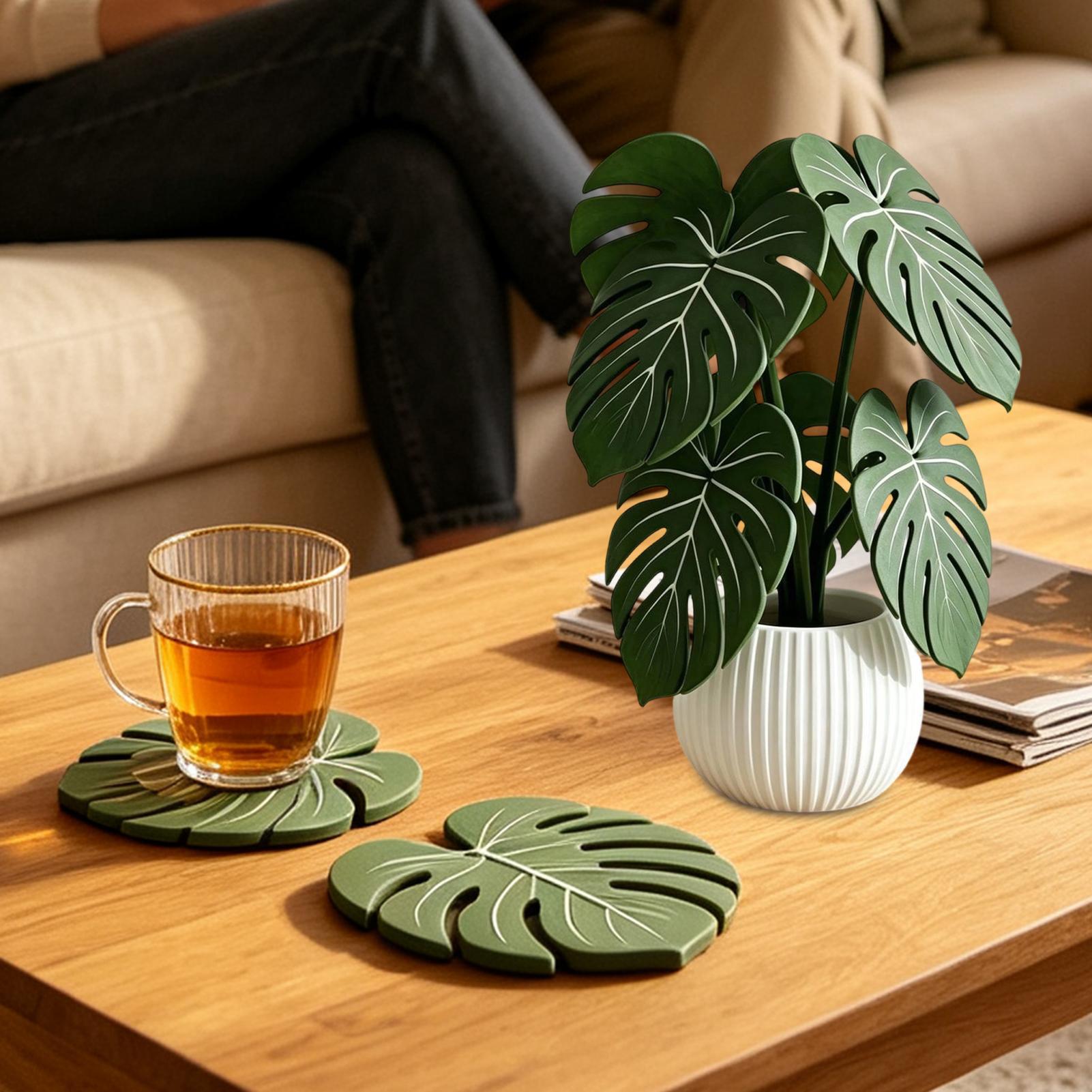 Sottobicchiere a Forma di Fogl - Coffee Tea Holders recensione e prezzo