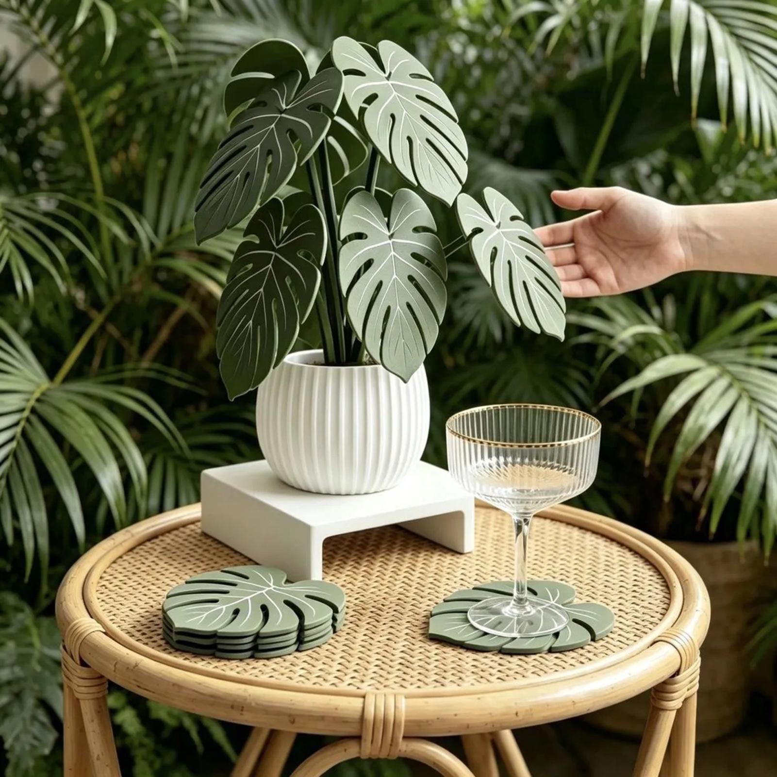Sottobicchiere a Forma di Fogl - Coffee Tea Holders recensione e prezzo