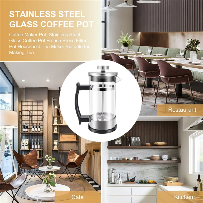 Caffettiera French Press con F - French Press Glass recensione e prezzo